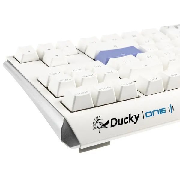 Механічна клавіатура Ducky One 3 Classic TKL Cherry MX Brown Білий EURO_1292934 фото