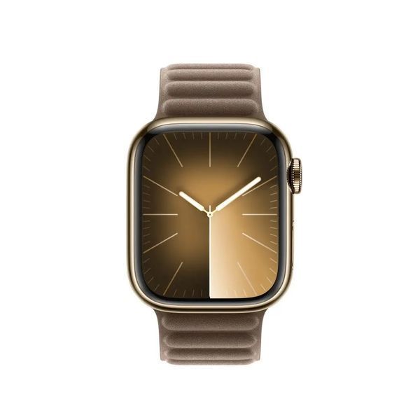 Пояс ek Apple karbowany magnetyczny 45mm M/L Jasno-beżowy EURO_1299654 фото