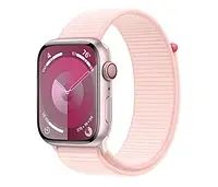 Apple Watch 9 45/Рожевий алюміній/світло -рожевий спортивний петля LTE LTE 1180394 фото