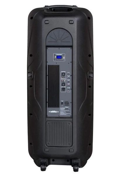 Мікрофон для караоке Power Audio Blaupunkt PA25 160 Вт з Bluetooth та FM-радіо, чорний EURO_1124600 фото