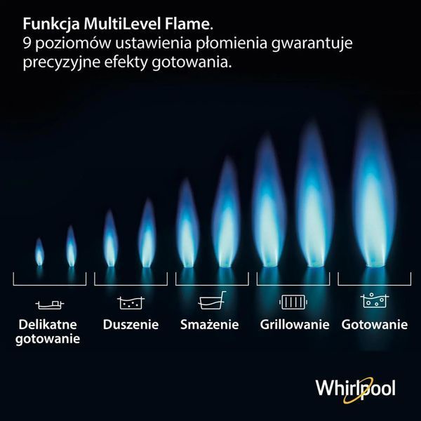 Газовая плита Whirlpool AKWL 628/IXL 59см EURO_1232403 фото