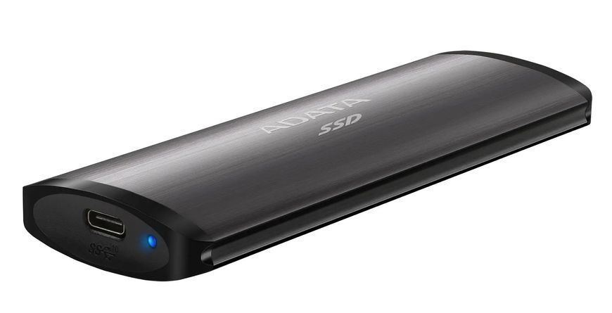 Диск Adata SE760 512GB USB 3.2Тип C Сірий EURO_1217693 фото