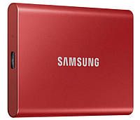 Samsung Portable SSD T7 500 ГБ USB 3.2 Gen. 2 Red 562885 фото