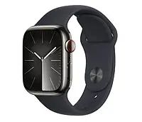 Apple Watch 9 41/Graphite Steel/Midnight Sport Band M/L LTE 1180442 фото