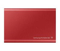 Samsung Portable SSD T7 500 ГБ USB 3.2 Gen. 2 Red 562885 фото