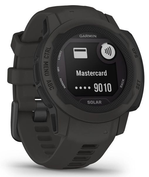 Garmin Instinct 2S Solar Graphite Smartwatch 40 мм GPS Graphite EURO_1257262 фото
