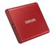 Samsung Portable SSD T7 500 ГБ USB 3.2 Gen. 2 Red 562885 фото 5