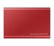 Samsung Portable SSD T7 500 ГБ USB 3.2 Gen. 2 Red 562885 фото 2