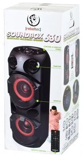 Bluetooth-колонка Rebeltec SoundBOX 630 - 70 Вт EURO_1243974 фото