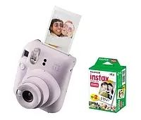 Fujifilm instax mini 12 фіолетовий + картриджі (20 фотографій) 1168999 фото