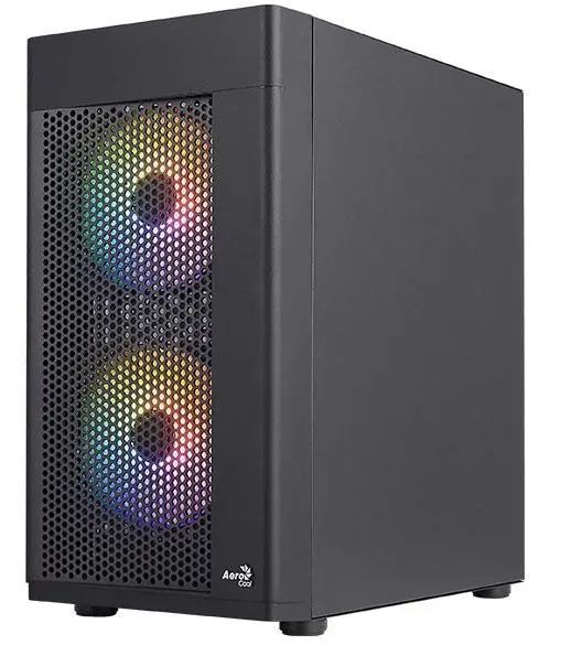 Корпус Aerocool Hexform TG FRGB черный EURO_1272981 фото