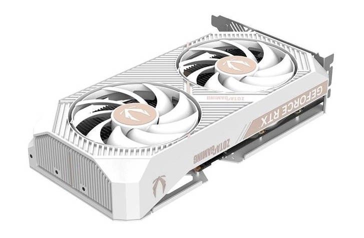 Відеокарта Zotac GeForce RTX 5060 Twin Edge OC White Edition 8GB GDDR7 128bit DLSS 4 EURO_1378780 фото
