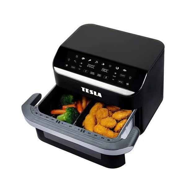 Аерофритюрниця Tesla AirCook FlexiZone Q570 XXL 2400W 10l EURO_1383547 фото