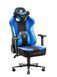 Кресло Diablo Chairs X-Player 2.0 стандартный размер игровое до 150 кг кожа ECO ткань черно-синий EURO_1275911 фото 3