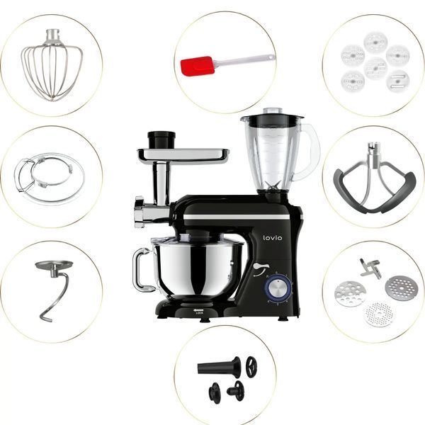 Кухонний робот Lovio Home ChefAssistant Plus LVSTM02PBK EURO_1323530 фото