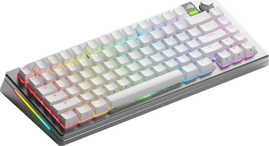 Механічна клавіатура Glorious GMMK 3 Pro Wireless 75% Срібляста EURO_1349996 фото
