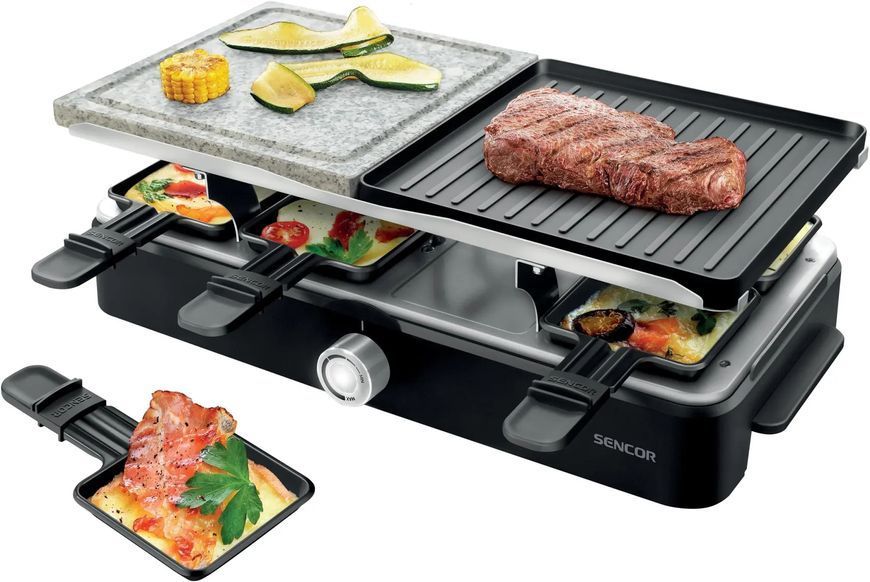 Электрический гриль Sencor Raclette SBG 0260BK 441см&sup2; EURO_1263478 фото
