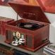 Ручний програвач Victrola VTA-200B-MAH-INT з ремінним приводом, Bluetooth, червоне дерево EURO_1312941 фото 9