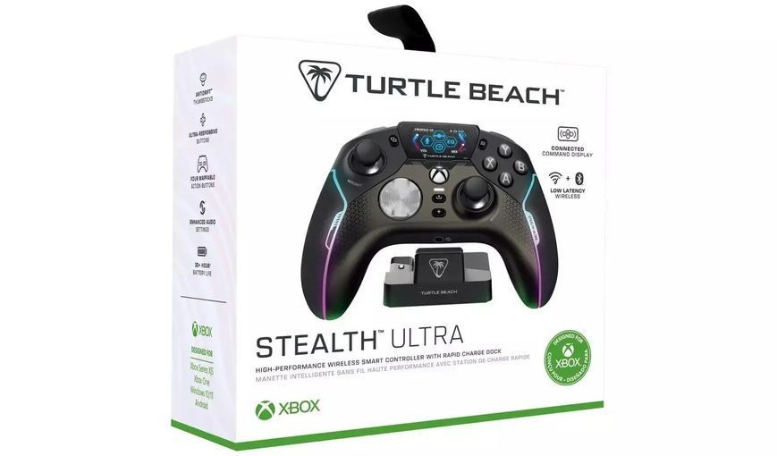 Геймпад Turtle Beach Stealth Ultra do Xbox Series X/S, PC Bezprzewodowy Czarny EURO_1305403 фото