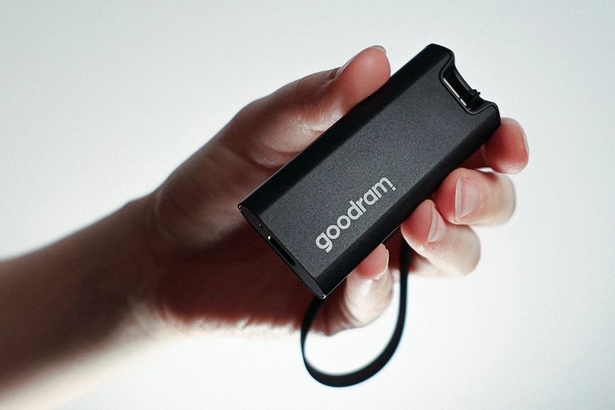 Диск GoodRam Move Ridge SSD 1TB USB 3.2 Тип C Черный EURO_1368222 фото