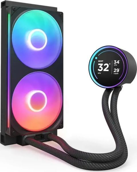 Охолодження NZXT Kraken Elite 280 RGB V2 LCD Чорний EURO_1337888 фото