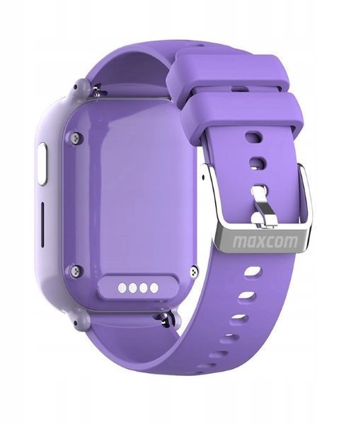Смарт-годинникы Maxcom FW49 Kiddo 2 4G Фиолетовый EURO_1377103 фото