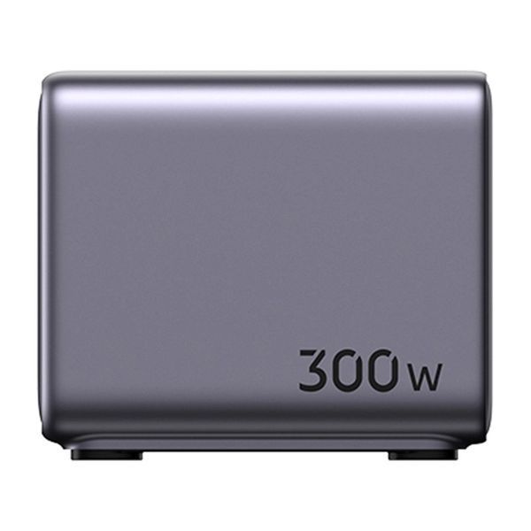 Зарядний пристрій UGREEN CD333 Nexode USB 4xUSB-C GaN 300 Вт + кабель USB-C 240 Вт, чорний EURO_1355629 фото
