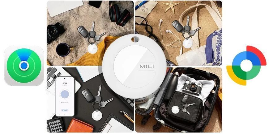Локалізатор MiLi MiTag Duo Білий 4шт EURO_1359255 фото