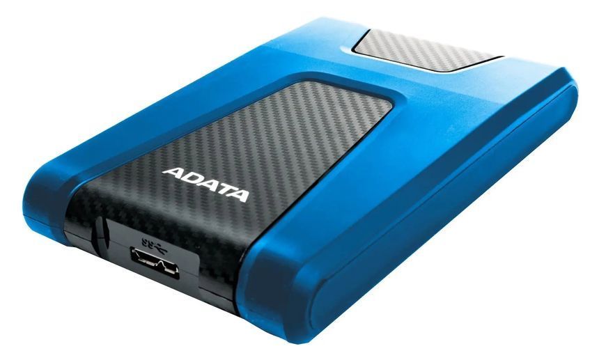 Диск Adata DashDrive Durable HD650 1ТБ USB 3.1 Синій EURO_1135997 фото