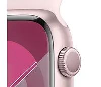 Apple Watch 9 45/Рожевий алюміній/світло -рожевий спортивний смуга M/L GPS 1180330 фото