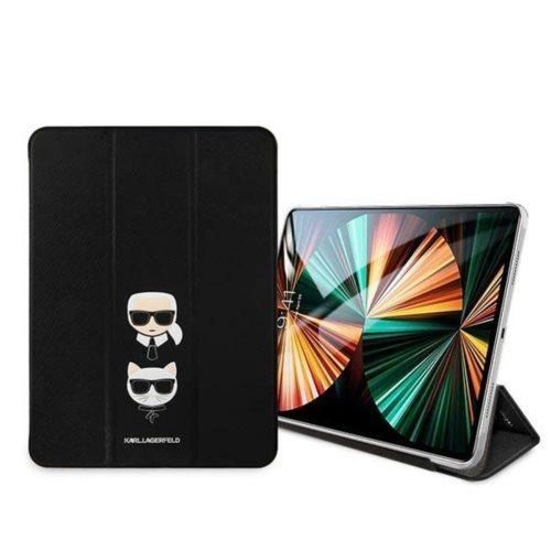 Чохол на планшет Karl Lagerfeld Saffiano Karl & Choupette Heads для iPad Pro 12.9 2021 EURO_1271515 фото