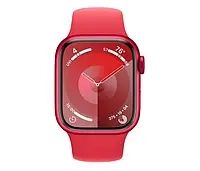 Apple Watch 9 41/(Продукт) Красный алюминий/красный спортивный полоса M/L GPS 1180333 фото