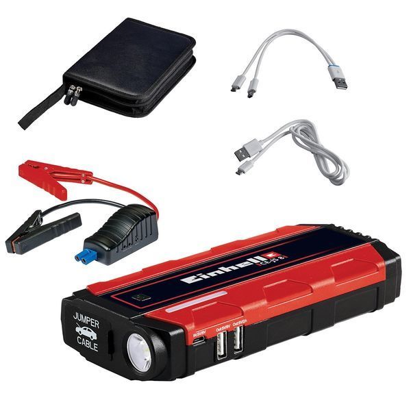 Повербанк Einhell CE-JS 8/1 Jump starter 7500mAh Чорно-червоний EURO_1368586 фото