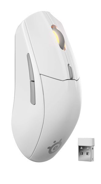 Игровая мышь SteelSeries Rival 3 Wireless Gen 2, белая EURO_1353935 фото