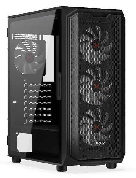 Корпус Krux Orona RGB чорний EURO_1307166 фото