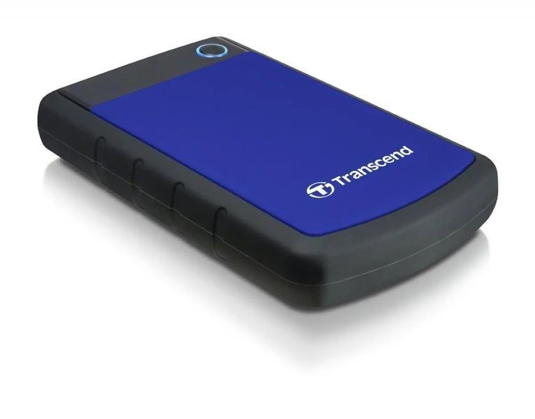 Жесткий диск Transcend StoreJet 25H3B 1TB USB 3.0 синий EURO_1018925 фото