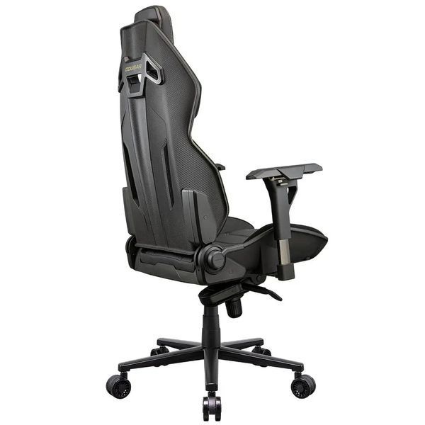 Крісло Cougar Hotrod Royal Gaming до 136 кг Шкіра ECO Чорний EURO_1303699 фото