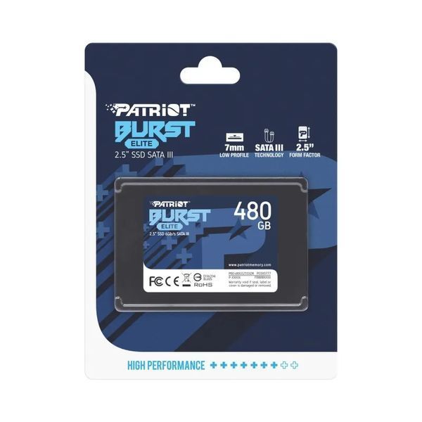 Диск Patriot Burst Elite 480GB EURO_1236555 фото