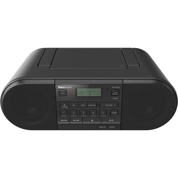 Bluetooth-радіоприймач Panasonic RX-D552E-K чорного кольору EURO_1237037 фото