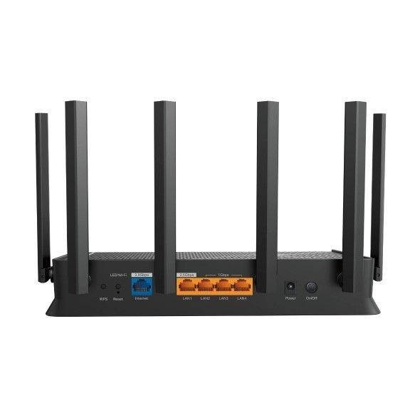 Роутер TP-LINK Archer BE400 BE6500 Чорний EURO_1348294 фото