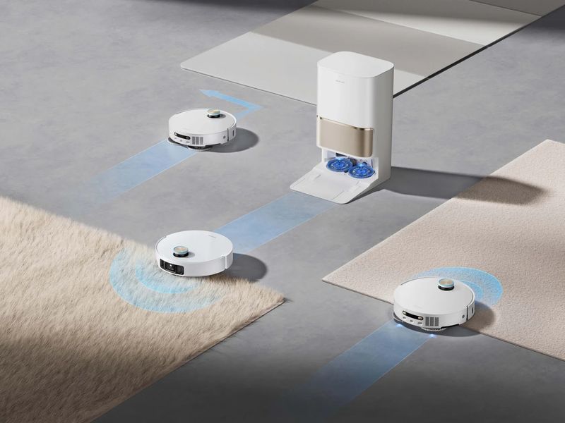Робот-полотер Dreame L50 Pro Ultra Функция мытья Мойка станция Создание карты помещения EURO_1348805 фото
