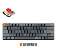 Keychron k7 h1 gateron red rgb 1240644 фото