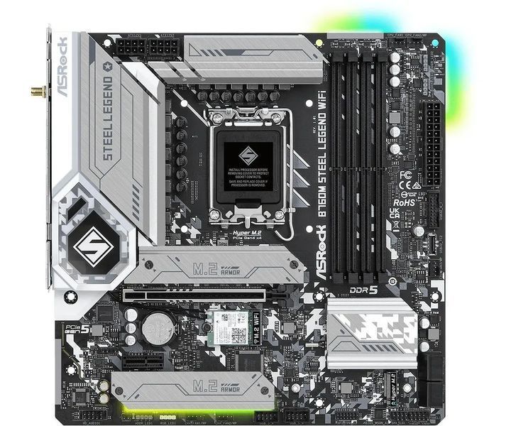 Материнская плата ASrock B760M Steel Legend WiFi DDR5 EURO_1283248 фото