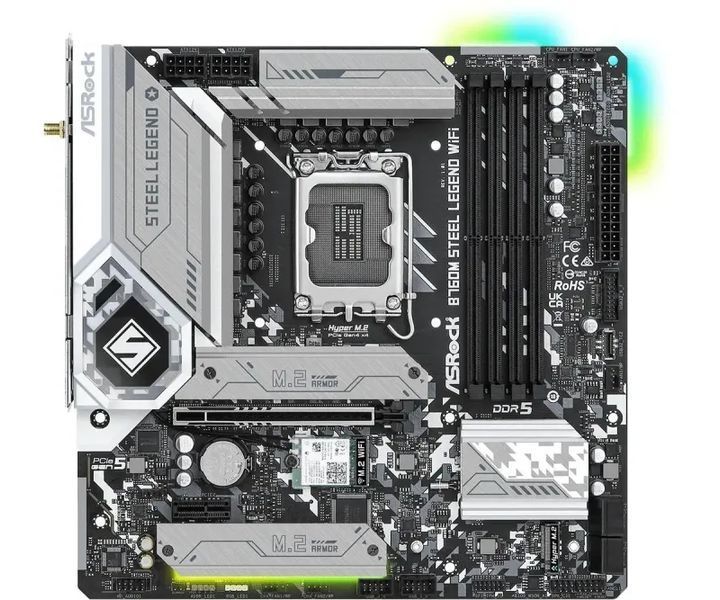 Материнская плата ASrock B760M Steel Legend WiFi DDR5 EURO_1283248 фото
