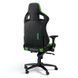 Крісло Noblechairs EPIC Sprout Edition для ігор до 120 кг, шкіра ECO, чорний з зеленим EURO_1305063 фото 3