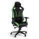 Крісло Noblechairs EPIC Sprout Edition для ігор до 120 кг, шкіра ECO, чорний з зеленим EURO_1305063 фото 4