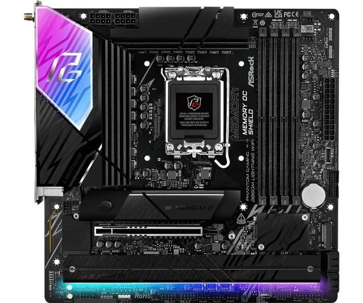 Материнська плата ASrock B860M Lightning WiFi EURO_1342633 фото