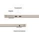 Apple MacBook Air 2025 13,6' M4 24 ГБ ОЗУ 512 ГБ Диск macOS Moonlight(MC6A4ZE/A) EURO_1346776 фото 7