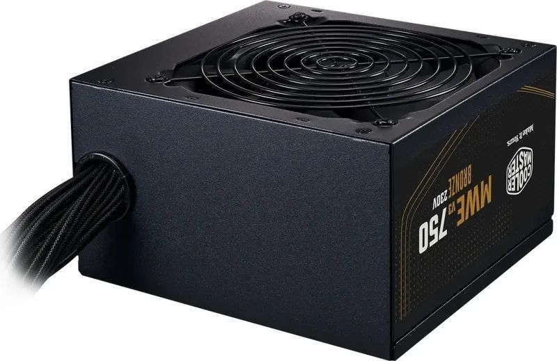 Блок питания Cooler Master MWE Bronze V3 230V 750W 80+ Bronze Черный EURO_1337679 фото