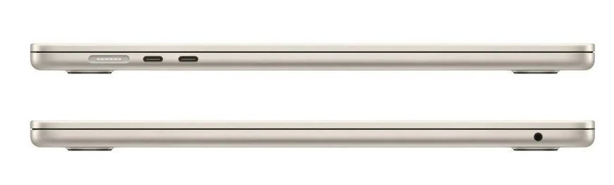 Apple MacBook Air 2023 15,3 M2 8GB RAM 256GB Дисковод macOS Лунний сяйво EURO_1294043 фото